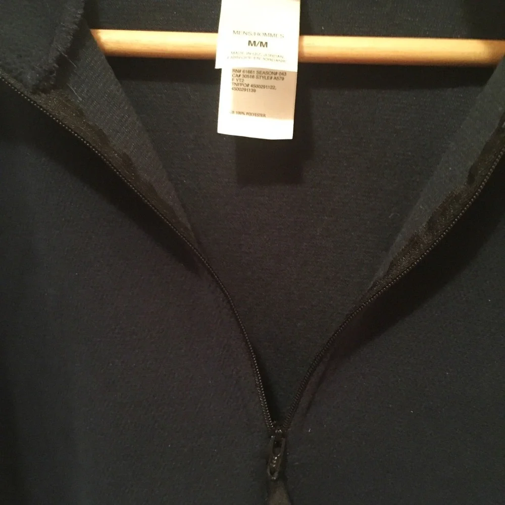 The North Face Mens Fleece 1/4 Zip Navy Blue M